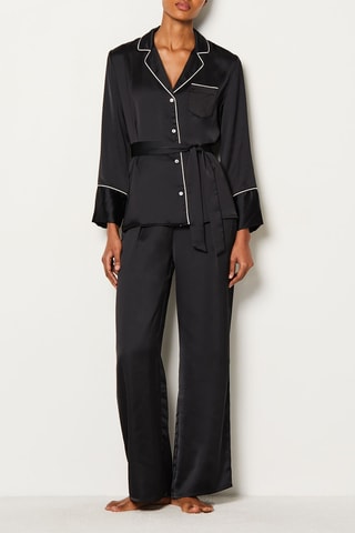 Camisa de pijama - Preto