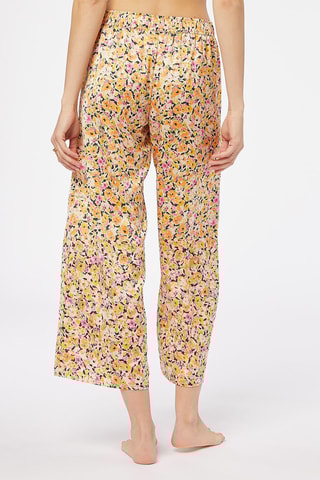 Pantaloni pigiama a vita alta Lys - Bianco e arancione - Etam