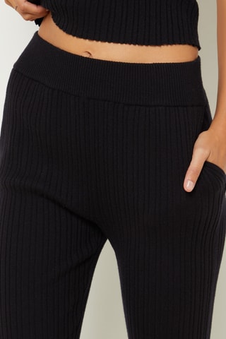 Calças de treino de pijama Dilan - Preto