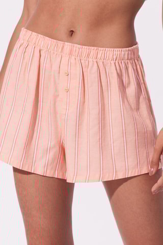 Shorts pigiama Landstripiz - Rosa - Undiz