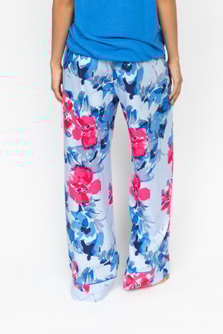 Calças de pijama Lyla - Azul-celeste