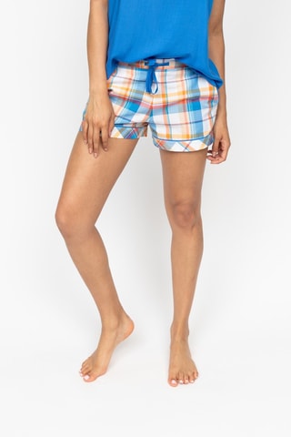 Calções de pijama Sandy - Azul-celeste e branco