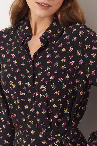 Vestido direito - Preto