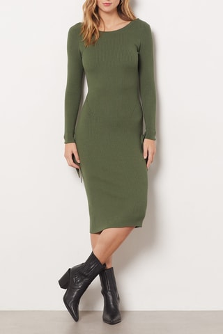 Vestido-camisola - Verde