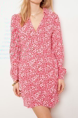 Vestido traçado - Vermelho