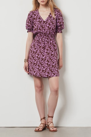 Vestido estilo patinadora - Violeta