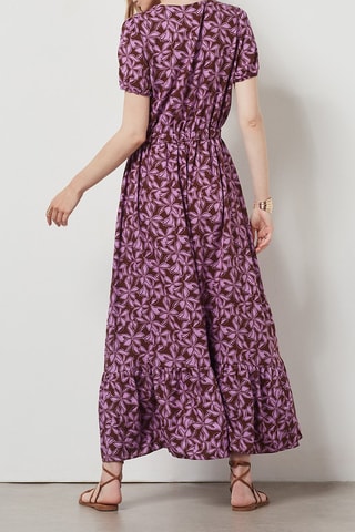 Robe longue - Violet - Etam