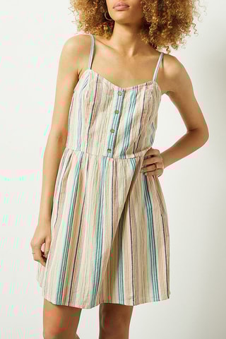 Vestido estilo patinadora Multicolor