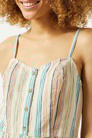 Vestido estilo patinadora Multicolor