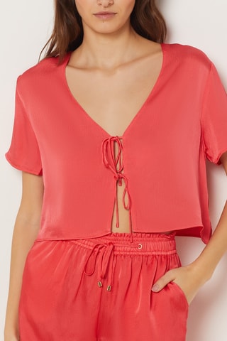 Camisa de pijama Hazel - Pêssego