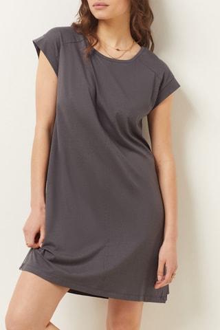 Camisa de pijama Essentiels Maille Antracite