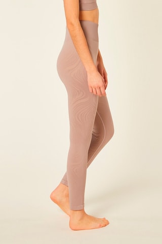 Leggings a vita alta Wavy - Taupe - Etam