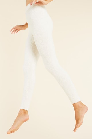 Leggings de cintura subida Fluffy Cru