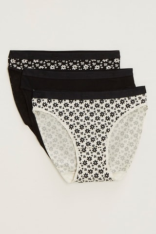 3 cuecas Os Pockets - Preto