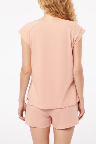 T-shirt Essentiel Maille Laranja - Etam