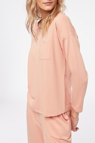 T-shirt Essentiel Maille Laranja - Etam