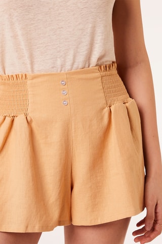 Shorts in lino - Arancione - Etam