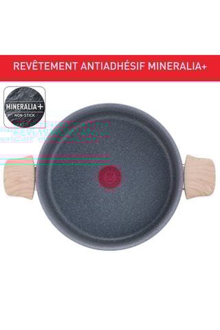 2-in-1 Kookpan en Stoommand Natural Force - 3 tot 5l - 24 cm