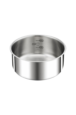 2 Roestvrijstalen Steelpannen Ingenio Préférence - 16/20 cm