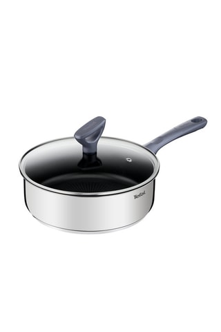 Roestvrijstalen Hapjespan en Deksel Daily Cook - 24 cm