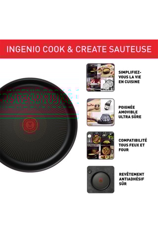Hapjespan Ingenio Cook & Create - 24 cm