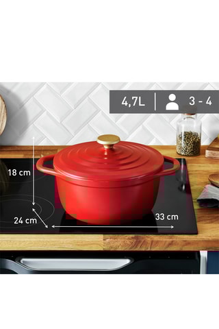 Ronde Stoofpan Air 24 cm - 4,7 l