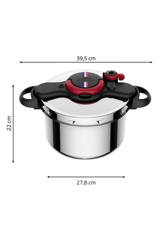 Roestvrijstalen Snelkookpan ClipsoMinut’ Cocotte à la Française - 7,5 l