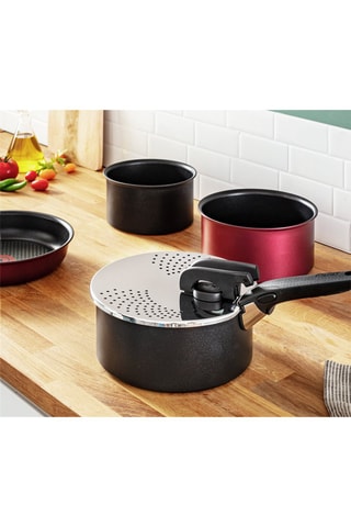 Roestvrijstalen Vergiet Ingenio - 16 - 20 cm