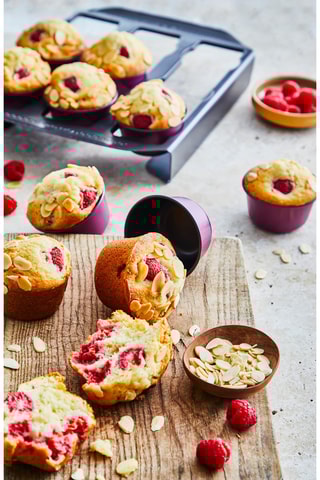 3 Bakvormen voor muffins Creabake 7,5 cm