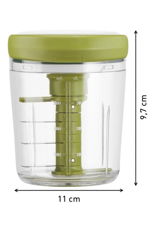 Handmatige Shaker - 11 x 12 x 9,7 cm