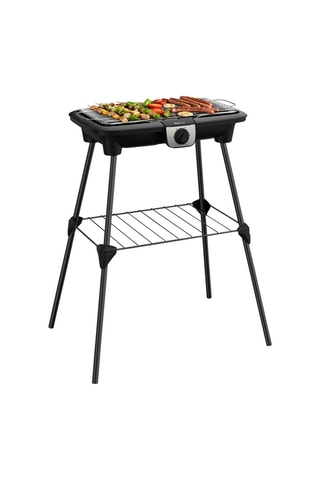 Elektrische Barbecue op Poten Easy Grill XXL