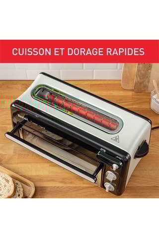 Broodrooster en Mini-oven 2-in-1 Toast n'Grill -1300 W