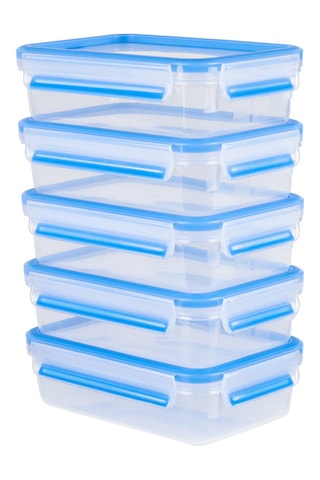 5 Vershoudbakjes Masterseal Fresh - 5 x 0,8 l