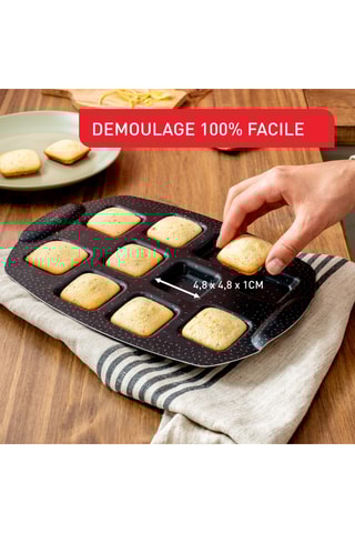 Moule à mini-carrés PerfectBake Mini - 10 gâteaux