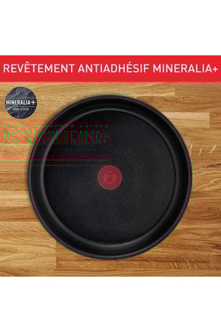 Batterie de cuisine Ingenio Darkstone - 4 pièces - Manche amovible