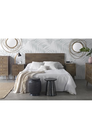 Table d'appoint - Tabouret en céramique - 30 x 45 x 30 cm