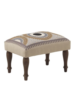 Puf - Beige y marrón