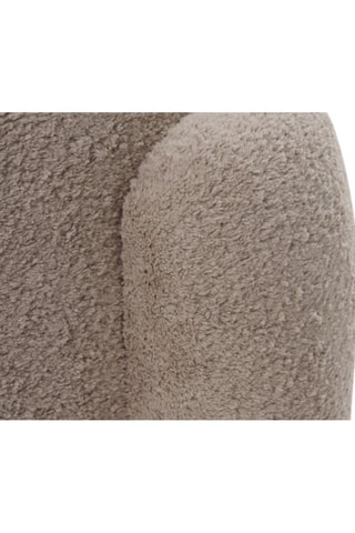 Puf - Beige - Tela de rizo