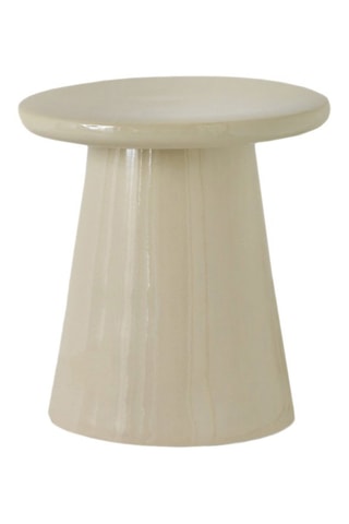 Table d'appoint en céramique - 41 x 45 x 41 cm