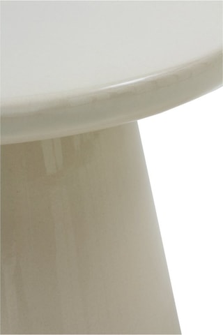 Table d'appoint en céramique - 41 x 45 x 41 cm