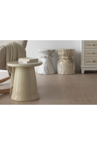 Tabouret en céramique - 33,5 x 45,5 x 33,5 cm