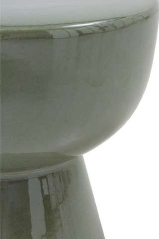 Table d'appoint en céramique - 33 x 44 x 33 cm