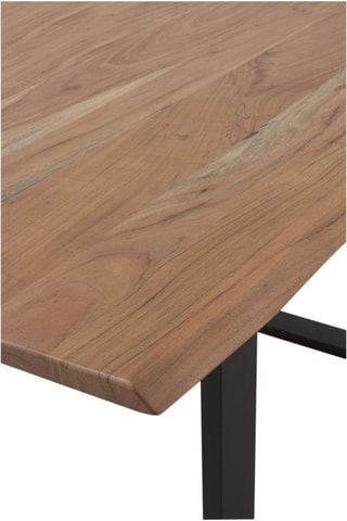 Mesa de comedor de acacia - 140 x 76 x 80 cm