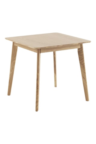 Mesa de comedor de roble - 80 x 80 x 75 cm