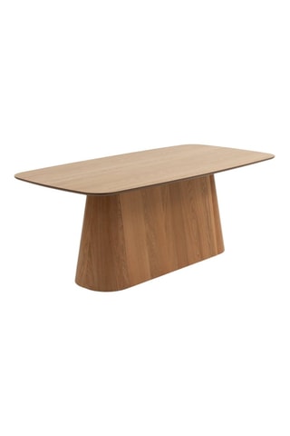Mesa de comedor de roble - 200 x 100 x 75 cm