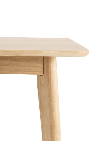 Mesa de comedor de roble - 120 x 80 x 75 cm