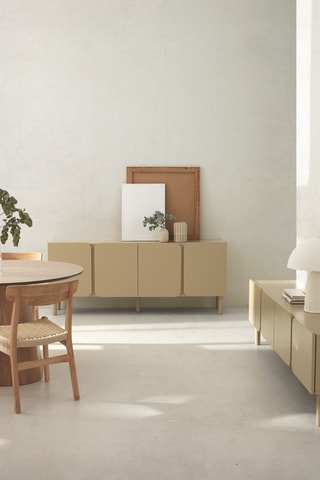 Mueble de TV de 4 puertas - 200 x 42 x 55 cm