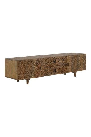 Mueble de TV de mango - 150 x 40 x 38 cm