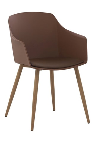 Pack de 4 sillones - Marrón