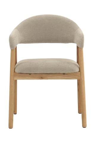 4 sillones - Beige - Tela de felpa